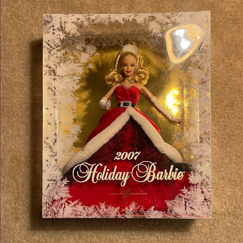 2007 “Miss Claus” Holiday Barbie NIB